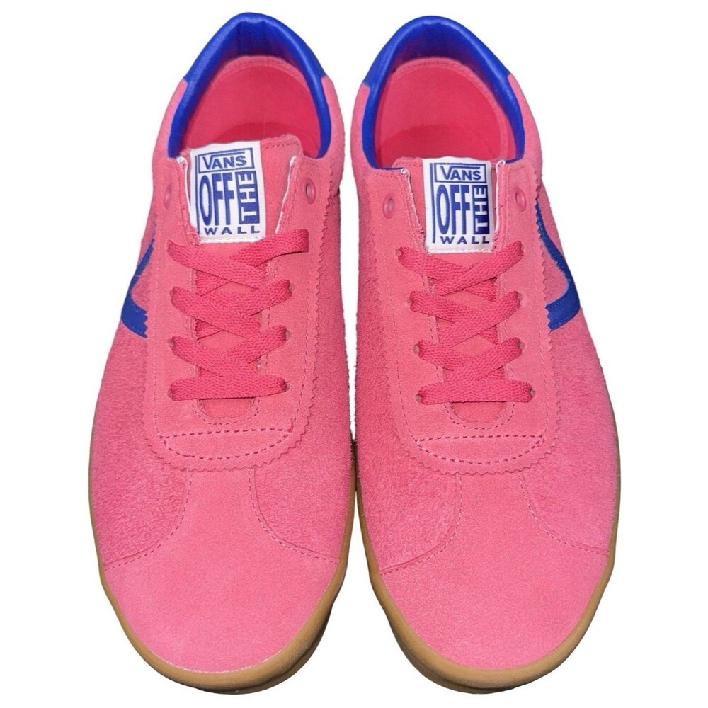 Vans Sport Low Bambino Men 11.5 Sneakers Suede Shoes Honeysuckle Pink 751505 New - Picture 4 of 9